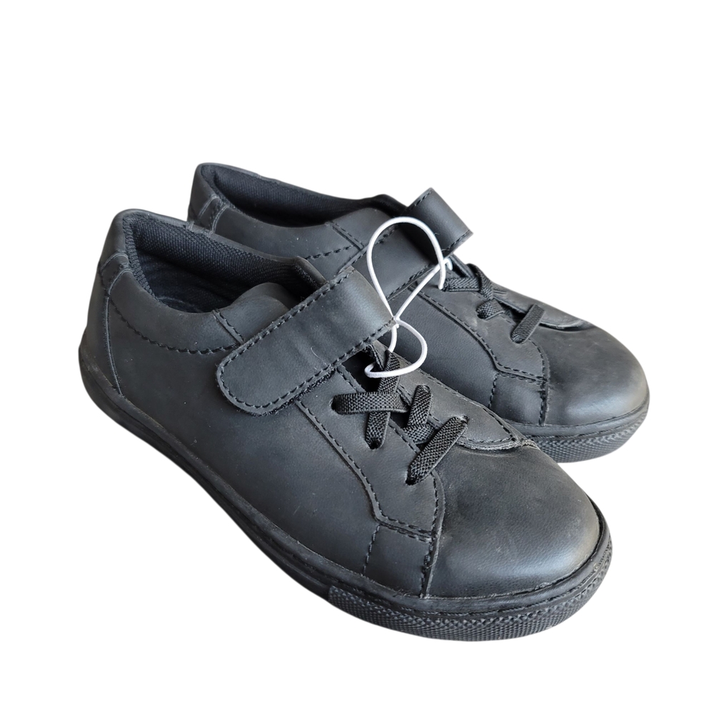 Nordstrom Rack Girls Size 12 Black‎ Uniform No-Tie Slip On Shoes Sneakers